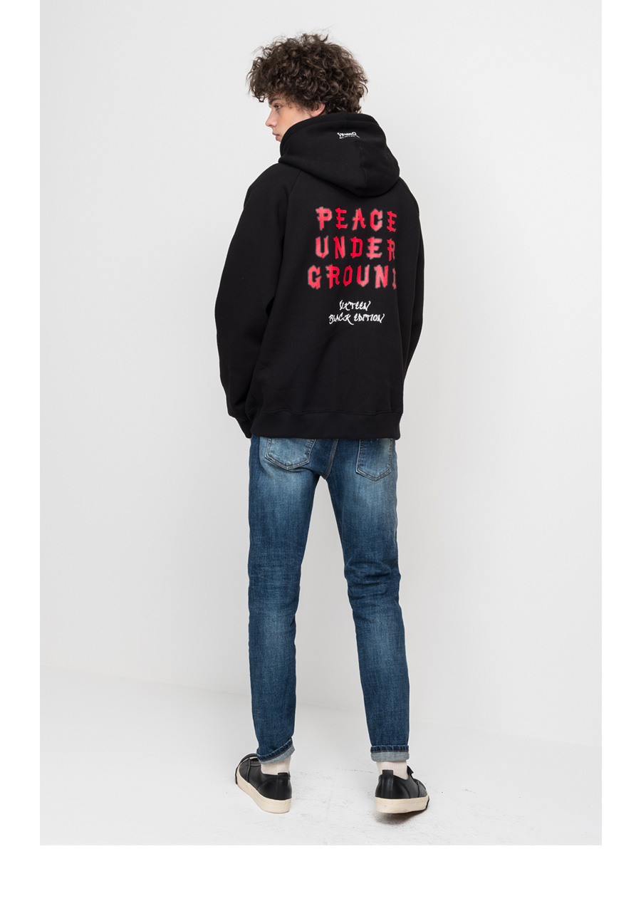 2ND PUG OVER HOODIE (2엔디 퍼그 오버 후디) - ACOVER - 크루비 2ND PUG OVER HOODIE: 34,000원 - 크루비
