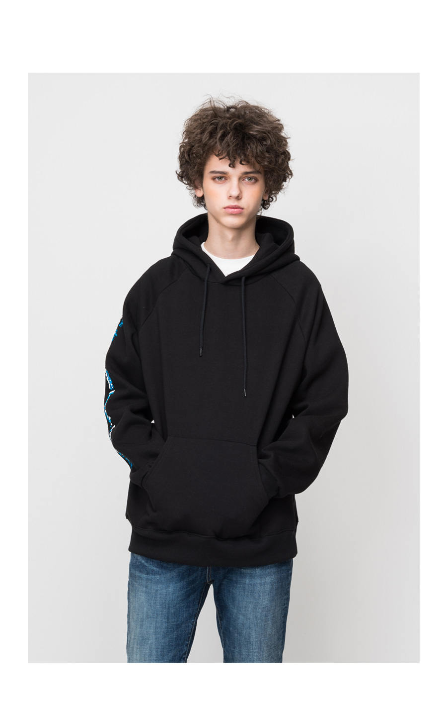 2ND PUG OVER HOODIE (2엔디 퍼그 오버 후디) - ACOVER - 크루비 2ND PUG OVER HOODIE: 34,000원 - 크루비