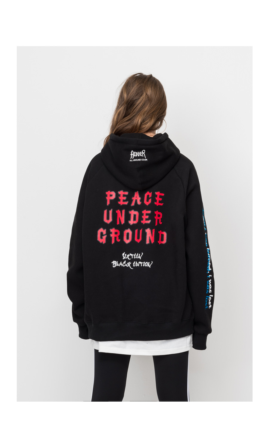 2ND PUG OVER HOODIE (2엔디 퍼그 오버 후디) - ACOVER - 크루비 2ND PUG OVER HOODIE: 34,000원 - 크루비