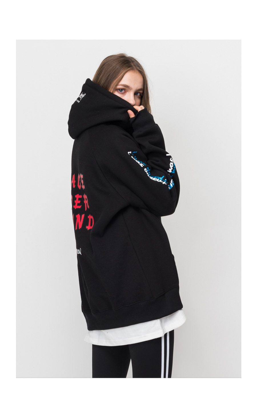 2ND PUG OVER HOODIE (2엔디 퍼그 오버 후디) - ACOVER - 크루비 2ND PUG OVER HOODIE: 34,000원 - 크루비