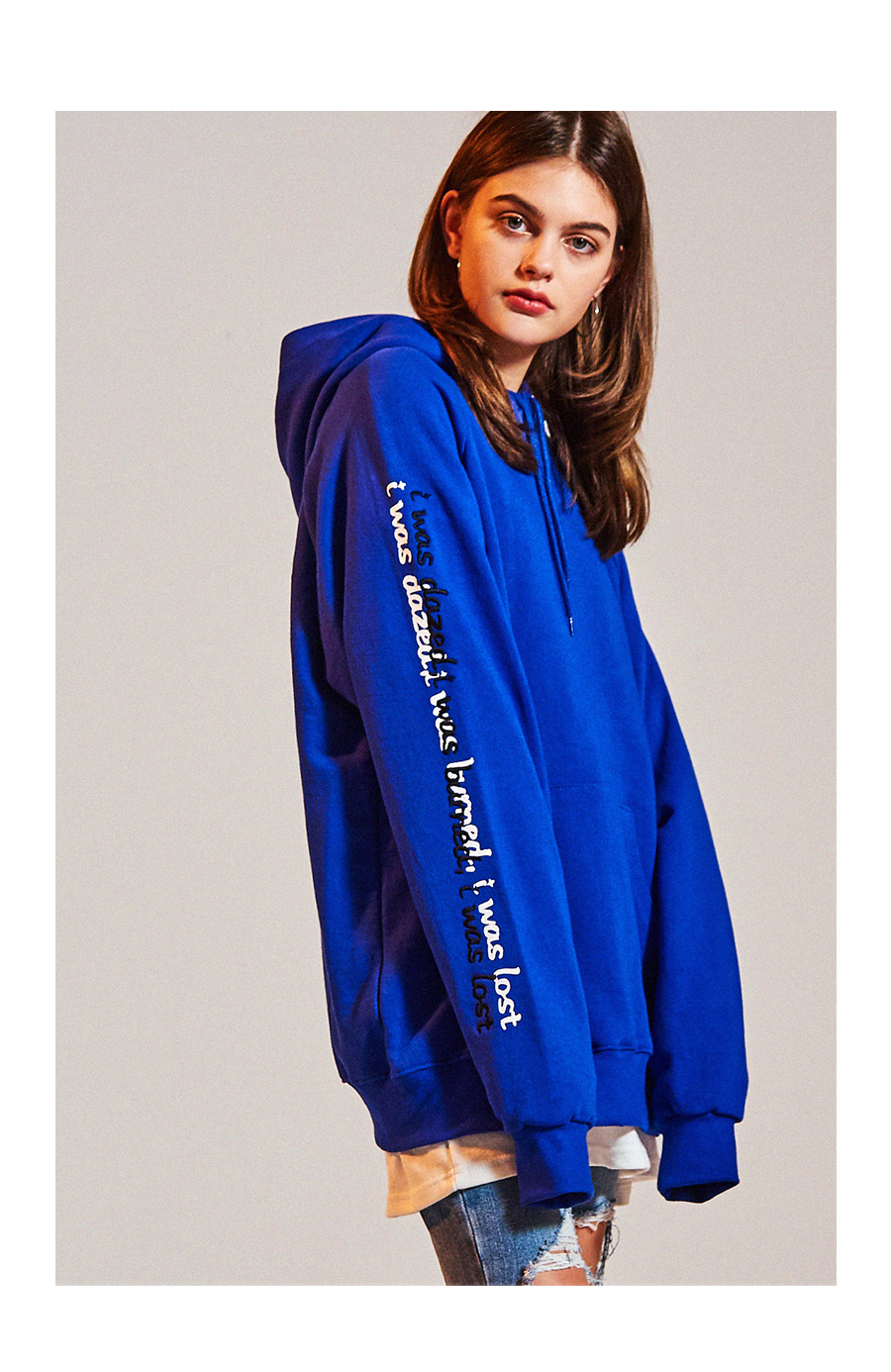 2ND PUG OVER HOODIE (2엔디 퍼그 오버 후디) - ACOVER - 크루비 2ND PUG OVER HOODIE: 34,000원 - 크루비
