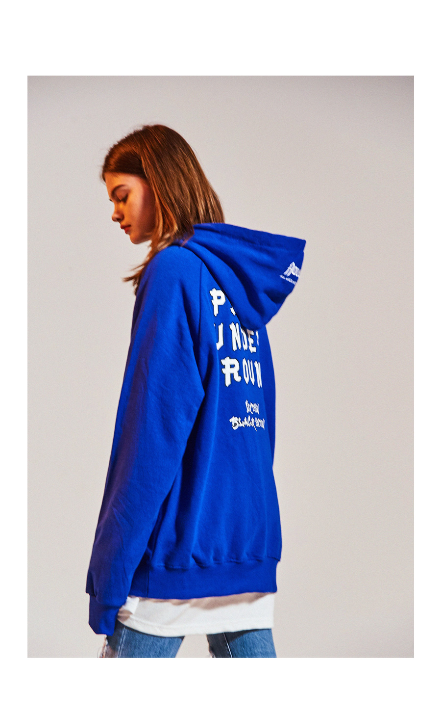 2ND PUG OVER HOODIE (2엔디 퍼그 오버 후디) - ACOVER - 크루비 2ND PUG OVER HOODIE: 34,000원 - 크루비