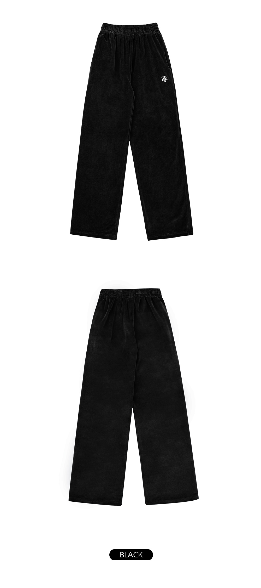 ●muahmuah● Point Velvet Training Pants Gray _MUP22414_ MUSINSA | MUAHMUAH Point Velvet Training Pants [Gray]
