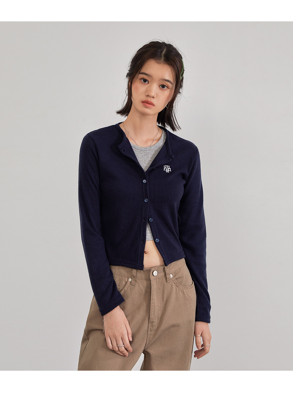 앙고라 슬림핏 가디건: 4color 상세 이미지 25