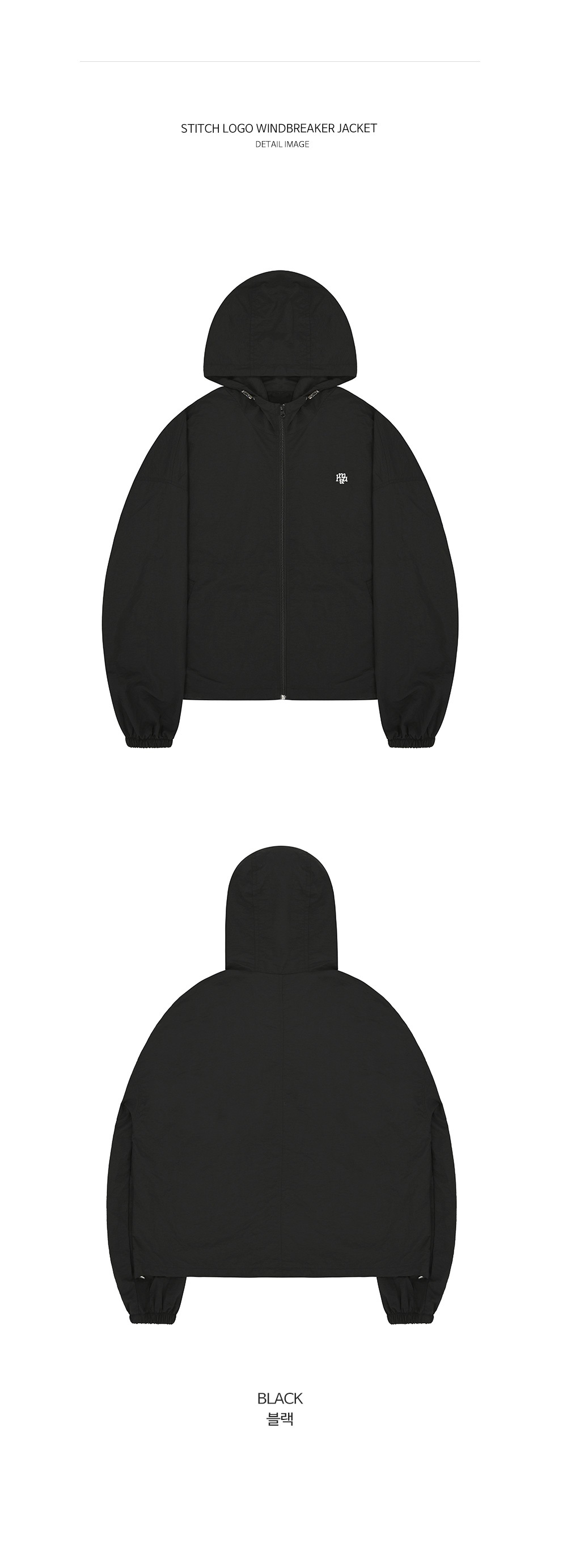 さらに100円引き◆MUAHMUAH◆LOGO PLACKET WINDBREAKER JACKET LOGO PLACKET WINDBREAKER JACKET - muahmuah | 60% - Asian