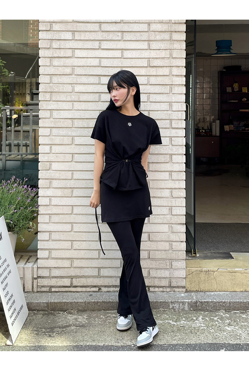 ●muahmuah● Layered String Skirt Pants Black _MUP24001_ MUSINSA | MUAHMUAH Layered String Skirt Pants [Black]