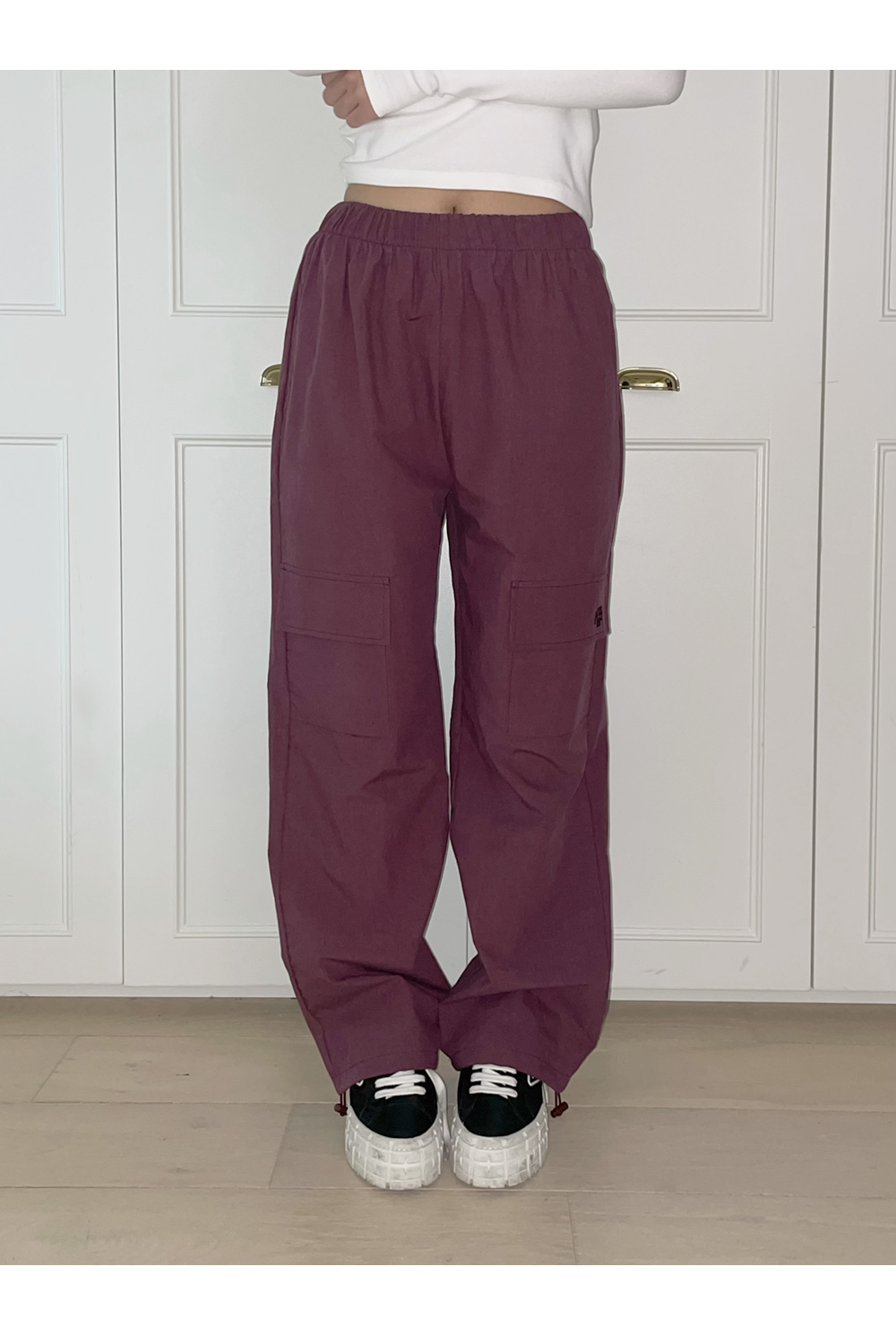 MUSINSA | MUAHMUAH Pigment Cargo Banding Pants [2color]