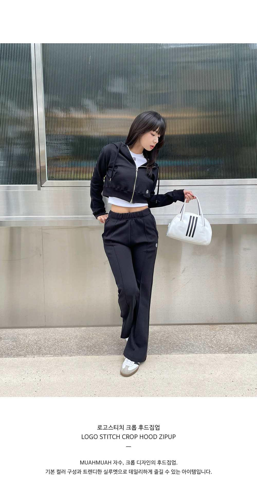 【MUAHMUAH】 SLIM FIT HOOD ZIPUP PANTS SET UP MUSINSA | MUAHMUAH [SET] Slim fit hooded zip-up pants set-up