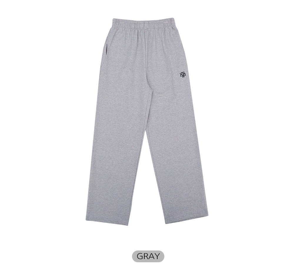 ●muahmuah● Logo Stitch Training Pants 2color _MUP24104_ MUSINSA | MUAHMUAH Logo Stitch Training Pants [2color]