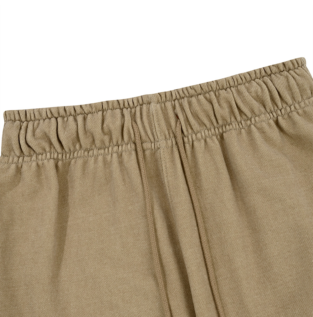 MUSINSA公式 | MUAHMUAH Logo Pigment Wide Banding Pants [2color]