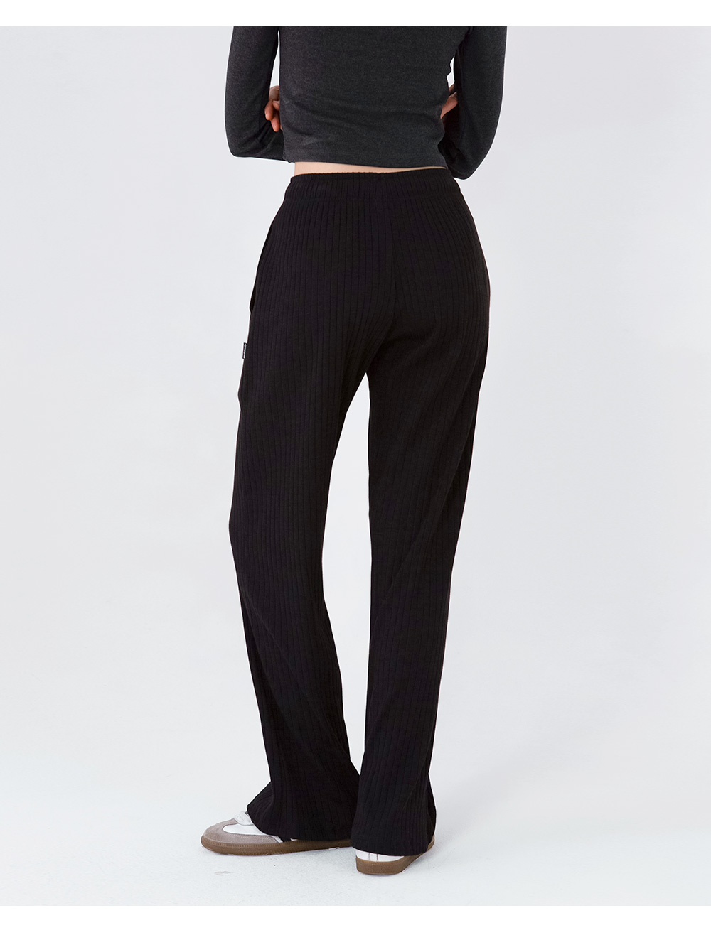 ●muahmuah● Soft Wide Banding Pants Black MUP25804 MUSINSA | MUAHMUAH Soft wide banding pants [2 colors]