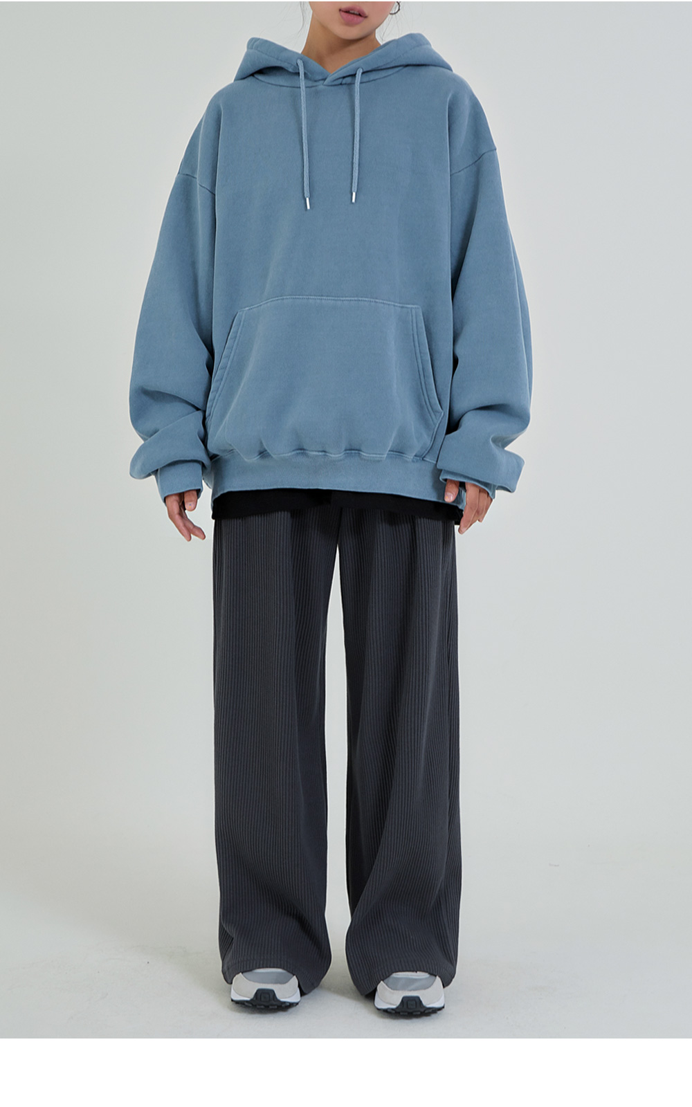 【U LAN】Lete pigment overfit hoodie MUSINSA | ACOVER Pigment Overfit Hoodie Charcoal